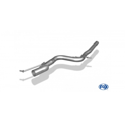 Escape FOX VW Jetta V Supresor de escape delantero