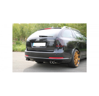 Escape FOX Skoda Octavia 1Z RS Escape Final Duplex - 2x76 25 dch/izq