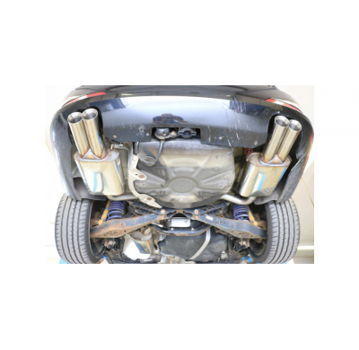 Escape FOX Skoda Octavia 1Z RS Escape Final Duplex - 2x76 25 dch/izq