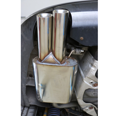 Escape FOX Skoda Octavia 1Z RS Escape Final Duplex - 2x76 25 dch/izq