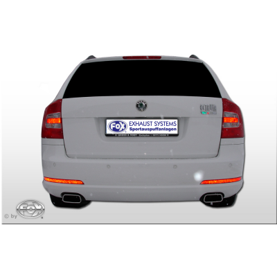Escape FOX Skoda Octavia 1Z RS escape final duplex - 145x65 59 duplex