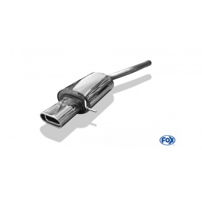 Escape FOX Skoda Octavia 1Z RS escape final duplex - sin colas de escapes