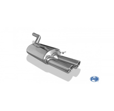 Escape trasero FOX VW Jetta V / Golf V station wagon - 2x76 tipo 17