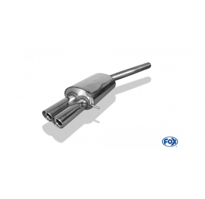 Escape trasero FOX VW Jetta V / Golf V station wagon - 2x76 tipo 17