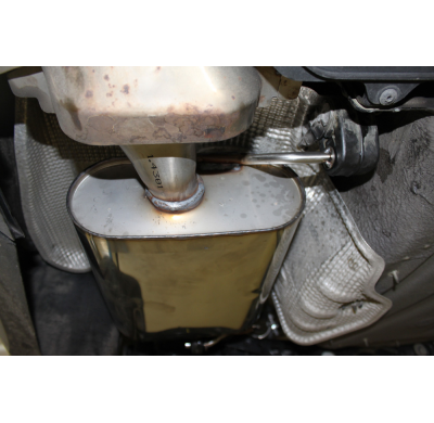 Escape FOX Skoda Octavia 5E RS - TDI escape final duplex - outlet in the original tail pipes