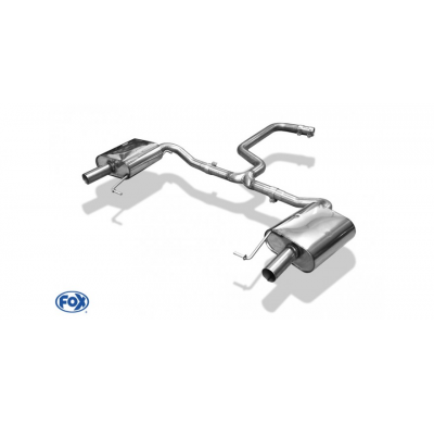 ESCAPE FOX Skoda Octavia 5E RS - TSI con y sin filtro particulas - usa las colas originales