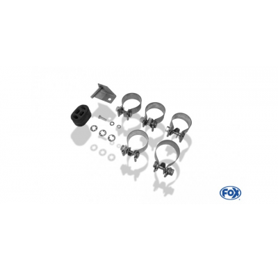 Skoda Octavia 5E 4x4 (+ Scout) Escape trasero FOX derecho / izquierdo - 2x90 tipo 16 derecho / izquierdo