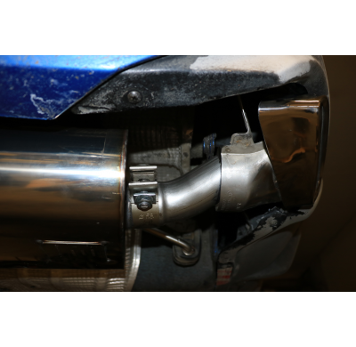 Escape FOX Skoda Octavia 5E RS - TDI - 4x4 half system desde el catalizador dch/izq - outlet in the original tail pipes petrol