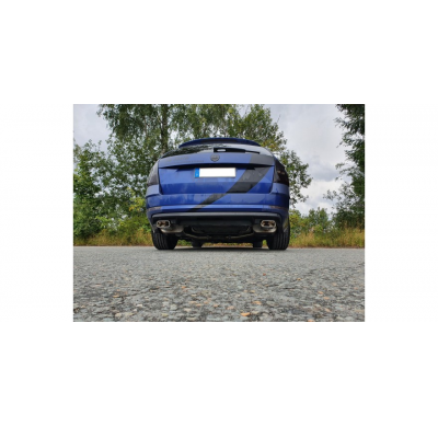 Skoda Octavia 5E 4x4 - 2.0l 140kW Escape trasero FOX derecho / izquierdo - 2x76 tipo 16 derecho / izquierdo