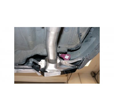 Skoda Octavia NX RS iV Salida del silenciador trasero derecha/izquierda - Salida en el tubo de escape original con el número de