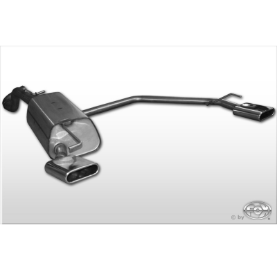 Escape FOX Skoda Roomster 5J escape final duplex - 130x50 52 duplex