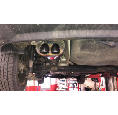 Escape trasero FOX Skoda Rapid Spaceback - 2x55 Tipo 26