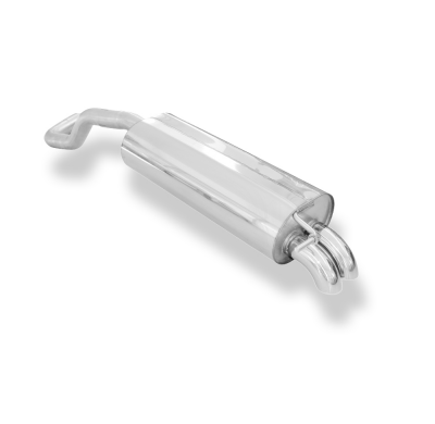 Escape trasero FOX Skoda Rapid Spaceback - 2x55 Tipo 26