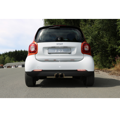Escape FOX Smart Fortwo 453 escape final centered - 2x80 Typ 14 centered