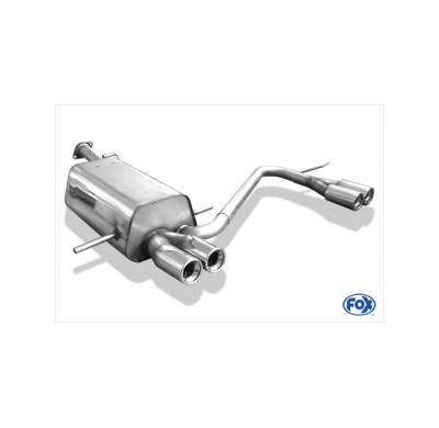 Escape FOX Subaru Impreza GD/ GG escape final salida duplex - 2x70 13 duplex