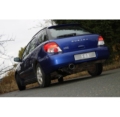 Escape FOX Subaru Impreza - GD/ GG escape final Ø63,5mm - 129x106 type 44