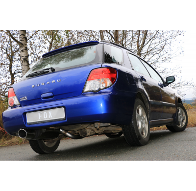 Escape FOX Subaru Impreza - GD/ GG escape final Ø63,5mm - 129x106 type 44