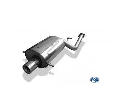 Subaru Impreza - Escape trasero FOX GD / GG Facelift - 1x100 tipo 13