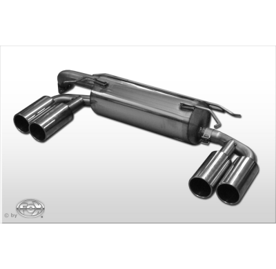 Escape FOX Subaru Impreza GRF 4x4 - WRX escape final cross salida duplex - sin colas de escapes