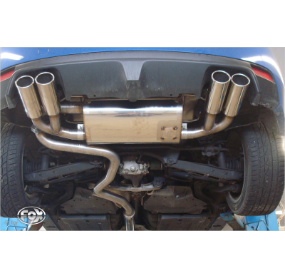 Escape FOX Subaru Impreza GRF 4x4 - WRX escape final cross salida duplex - sin colas de escapes