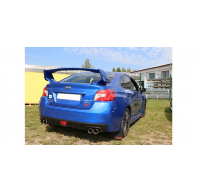 FOX Escape trasero derecho / izquierdo doble flujo - 2x90 tipo 12 negro Subaru Impreza GJ 4x4 - Salón WRX Año:Desde 2016 2,5l 22