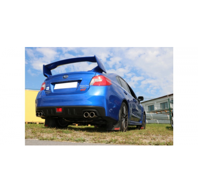 FOX Escape trasero derecho / izquierdo doble flujo - 2x90 tipo 12 negro Subaru Impreza GJ 4x4 - Salón WRX Año:Desde 2016 2,5l 22