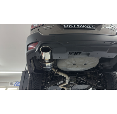 Subaru Outback - Silenciador delantero y final BT - tubo de escape: 14 Fox exhaust