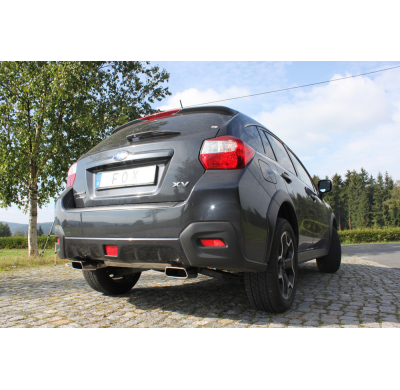 Escape FOX Subaru XV escape final cross salida duplex - 145x65 59 duplex