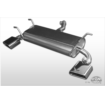 Escape FOX Subaru XV escape final cross salida duplex - 145x65 59 duplex