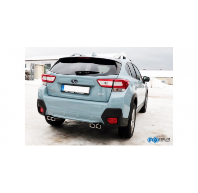 Subaru XV - G5 Escape deportivo salida cruzada derecha/izquierda - 4x tubos de escape especiales