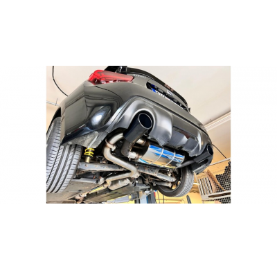 Subaru BRZ/ Toyota GT86 Escape deportivo salida derecha/izquierda con silenciador delantero - 129x106 tipo 32 derecha/izquierda