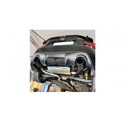 Subaru BRZ/ Toyota GT86 Escape deportivo salida derecha/izquierda con silenciador delantero - 129x106 tipo 32 derecha/izquierda