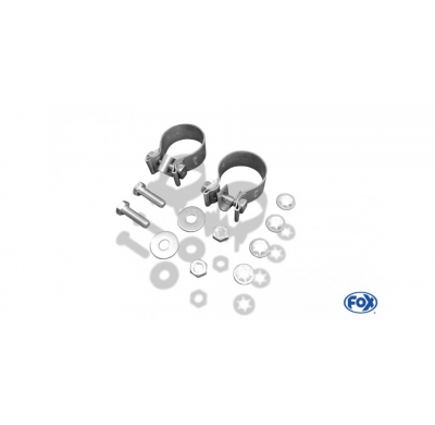 Escape FOX Subaru BRZ escape final salida duplex - 1x100 16 duplex