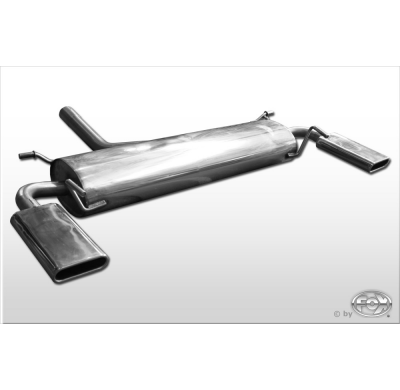 Escape FOX Subaru SVX escape final salida duplex - 130x50 52 duplex