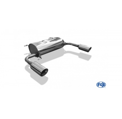 Escape FOX Suzuki Swift Sport IV escape final salida duplex - 1x100 25 duplex