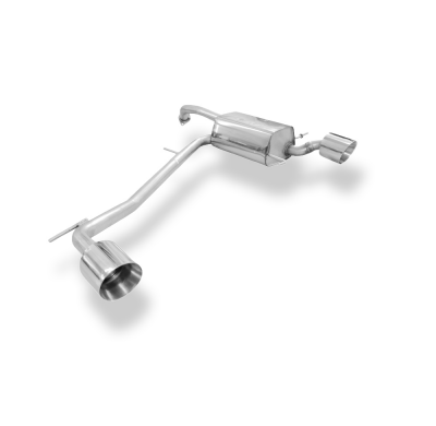 FOX Salida del Escape trasero derecha / izquierda - 1x114 tipo 25 Suzuki Swift V Sport Año: 1,4l 103KW