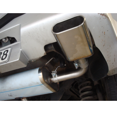 Escape FOX Suzuki Grand Vitara JT escape final cross salida duplex - 160x80 52 duplex