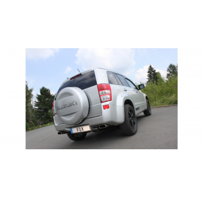 Escape FOX Suzuki Grand Vitara JT escape final cross salida duplex - 145x65 59 duplex