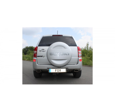 Escape FOX Suzuki Grand Vitara JT escape final cross salida duplex - 145x65 59 duplex
