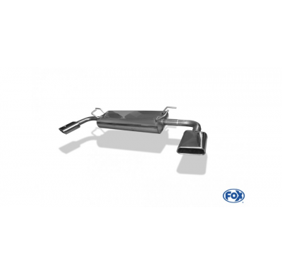 Escape FOX Suzuki Grand Vitara JT escape final cross salida duplex - 145x65 59 duplex