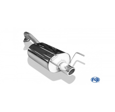 Escape FOX Suzuki Ignis III - traccion delantera escape final - 1x76 type 16