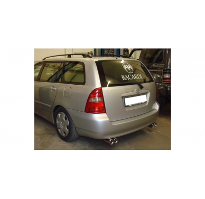 Escape FOX Toyota Corolla E12 station wagon escape final salida duplex - 2x80 13 duplex