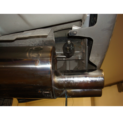 Escape FOX Toyota Corolla E12 station wagon escape final salida duplex - 2x80 13 duplex