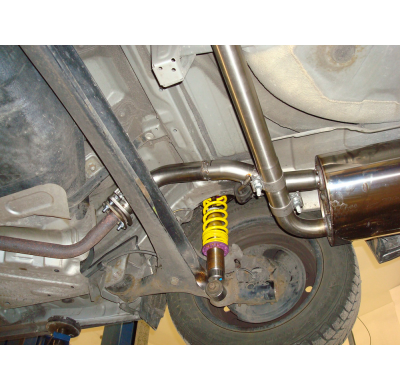 Escape FOX Toyota Corolla E12 station wagon escape final salida duplex - 2x80 13 duplex