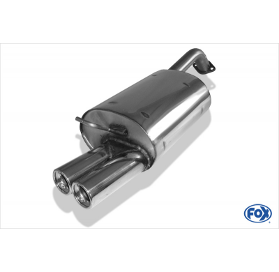 Escape FOX Toyota Corolla E12 - Hatchback - TS Kompressor escape final - 2x80 13