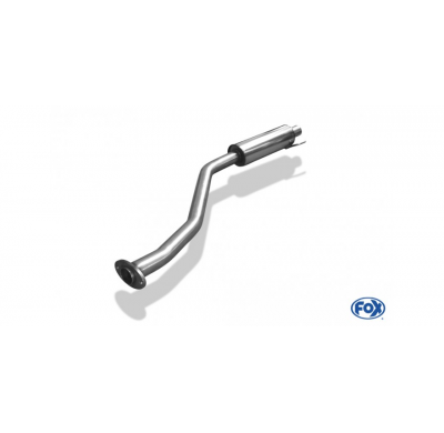 Escape FOX Toyota Celica T23 escape delantero - diametro: 63,5mm