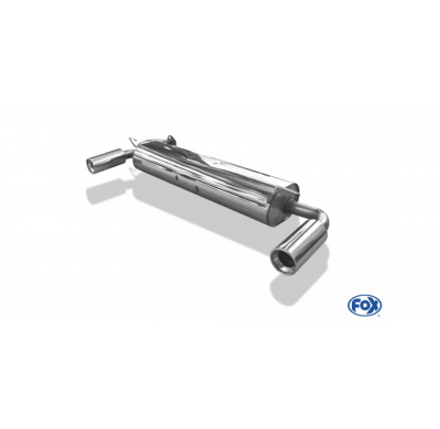 Escape FOX Toyota MR2 W1 escape final cross salida duplex - 1x90 13 duplex