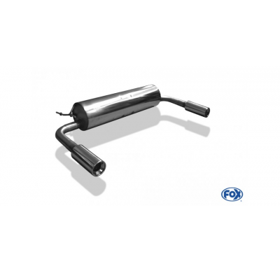 Escape FOX Toyota RAV 4 II escape final salida duplex - 1x90 13 duplex