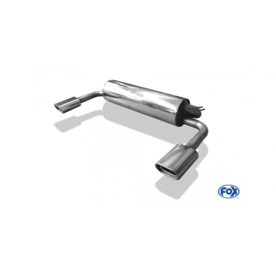 Escape FOX Toyota RAV 4 II escape final salida duplex - 135x80 53 duplex