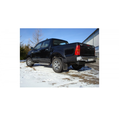 Escape FOX Toyota Hilux N25 - Double Cap half system from catalizador sidepipe, consits of 2 escape final - 1x76 26 duplex